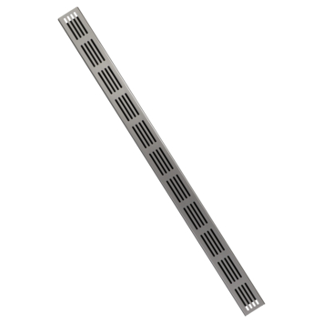 RS afvoergoot grijs aluminium 100x6,5cmx10cm