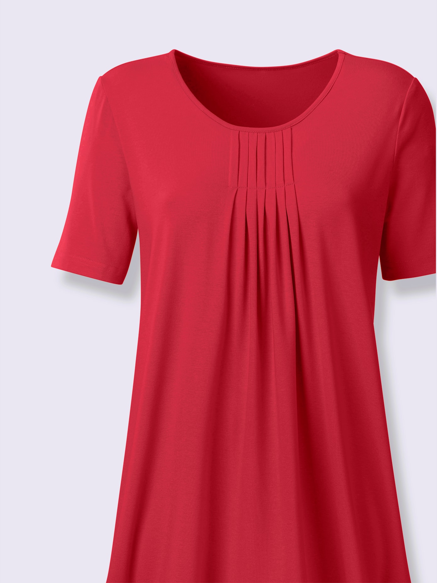 T-shirt à encolure ronde viscose