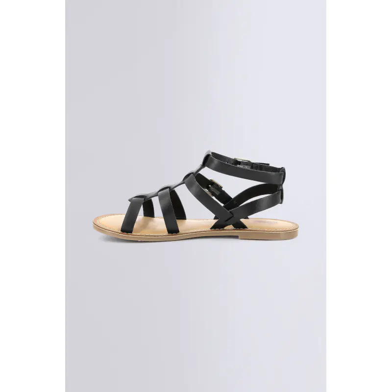 KICK DAZED NOIR SANDALES Cuir Femme