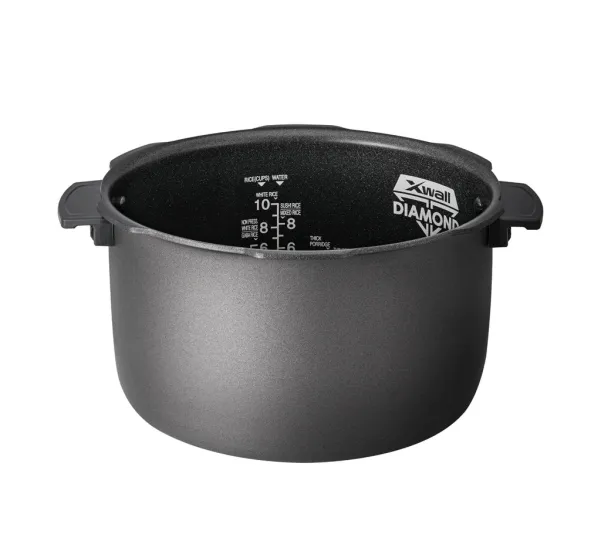 Cuckoo CRP-RT1008F, Hvid, 1,8 L, Aluminium, LED, Knapper, 1,2 m