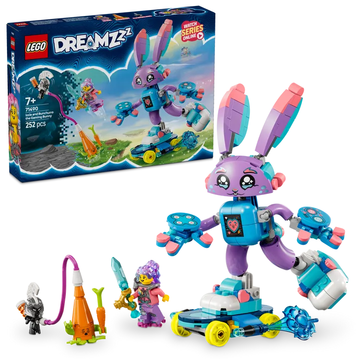 LEGO DREAMZzz 71490 Izzie og gaming-kaninen Bunchurro