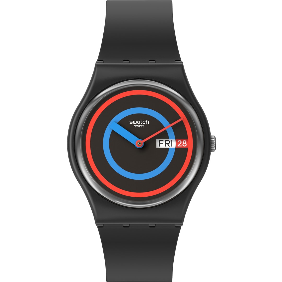Swatch Original 34 Biosourced Circling Black