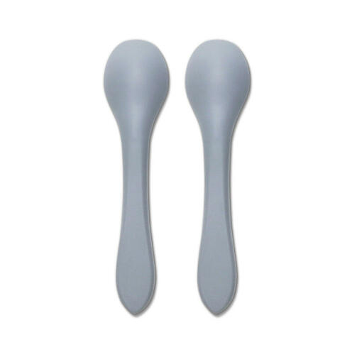 Lot de 2 cuillères en silicone GRIS - LORELLI