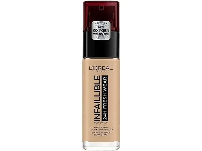 L'Oreal Paris Infallible 24hr Freshwear Liquid Foundation 200 Golden Sand 30ml