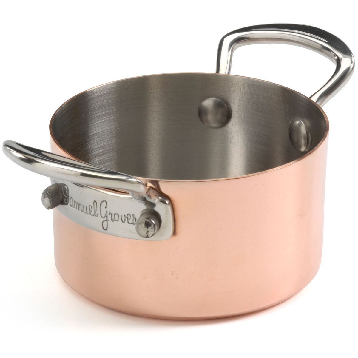 Samuel Groves Minigryte 9 cm, kobber