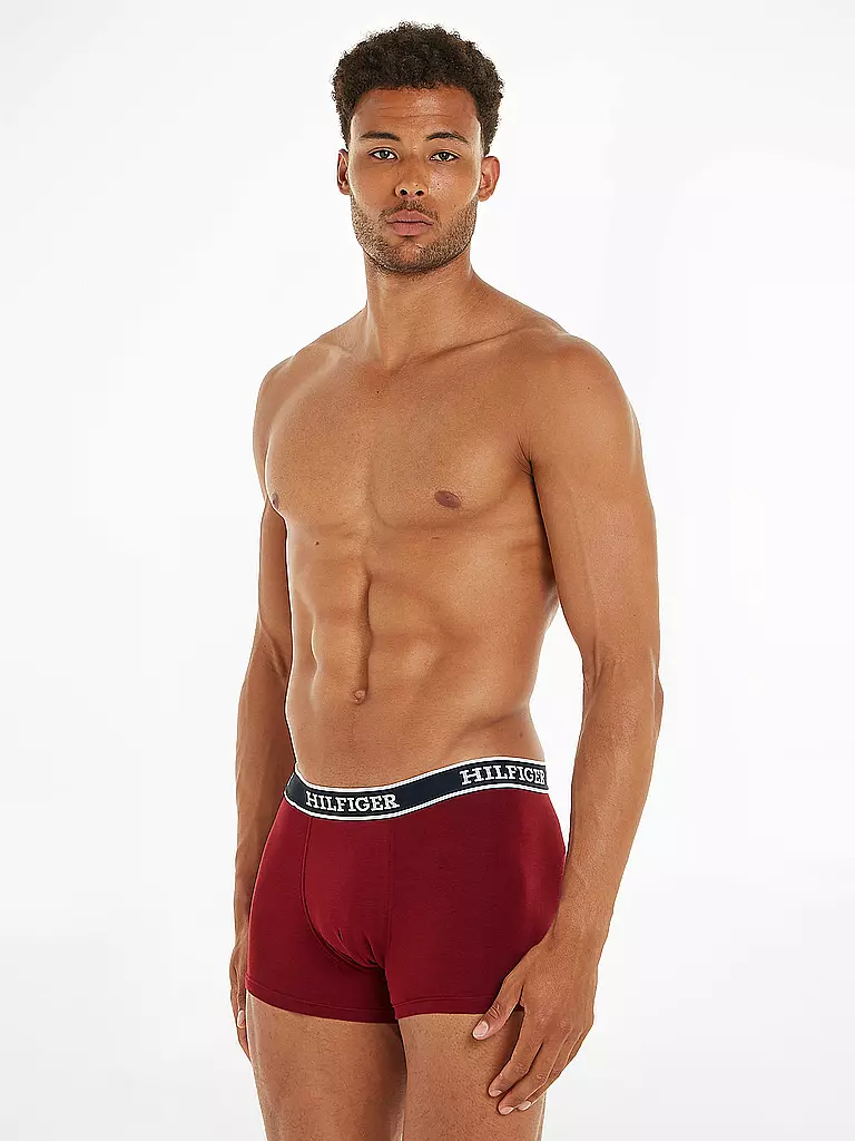 TOMMY HILFIGER Pants 3er Pkg. blue dunkelrot