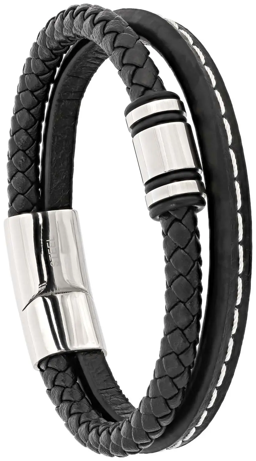 Herren Armband - Bold Black