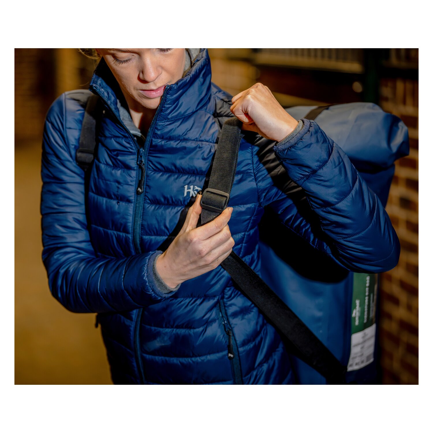 HORSEWARE Signature Kit Bag  - navy - M