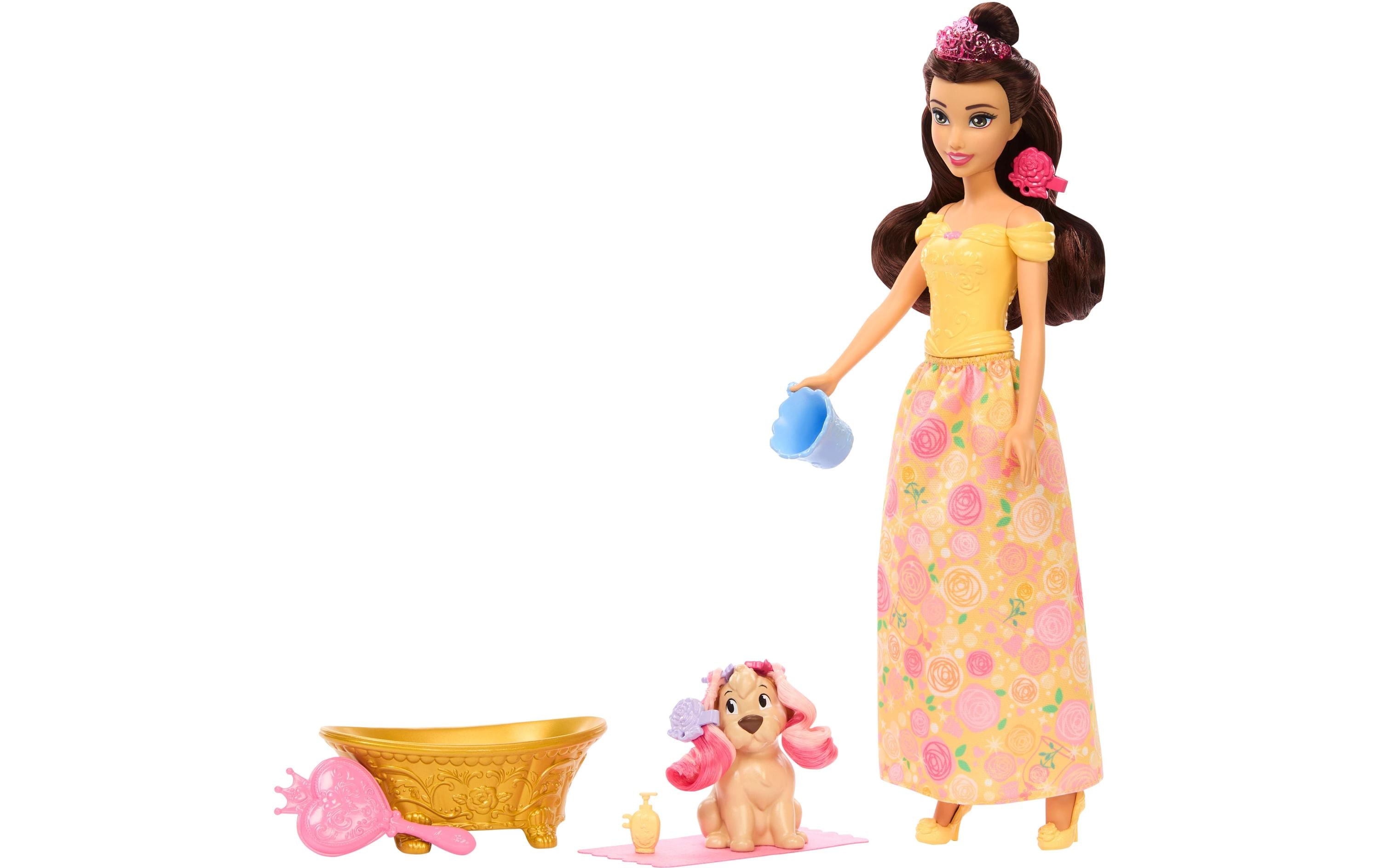 Puppe Belle and Feature PetBelle-Modepuppe mit Hündchen, Farbwechseleffekt und Zubehör