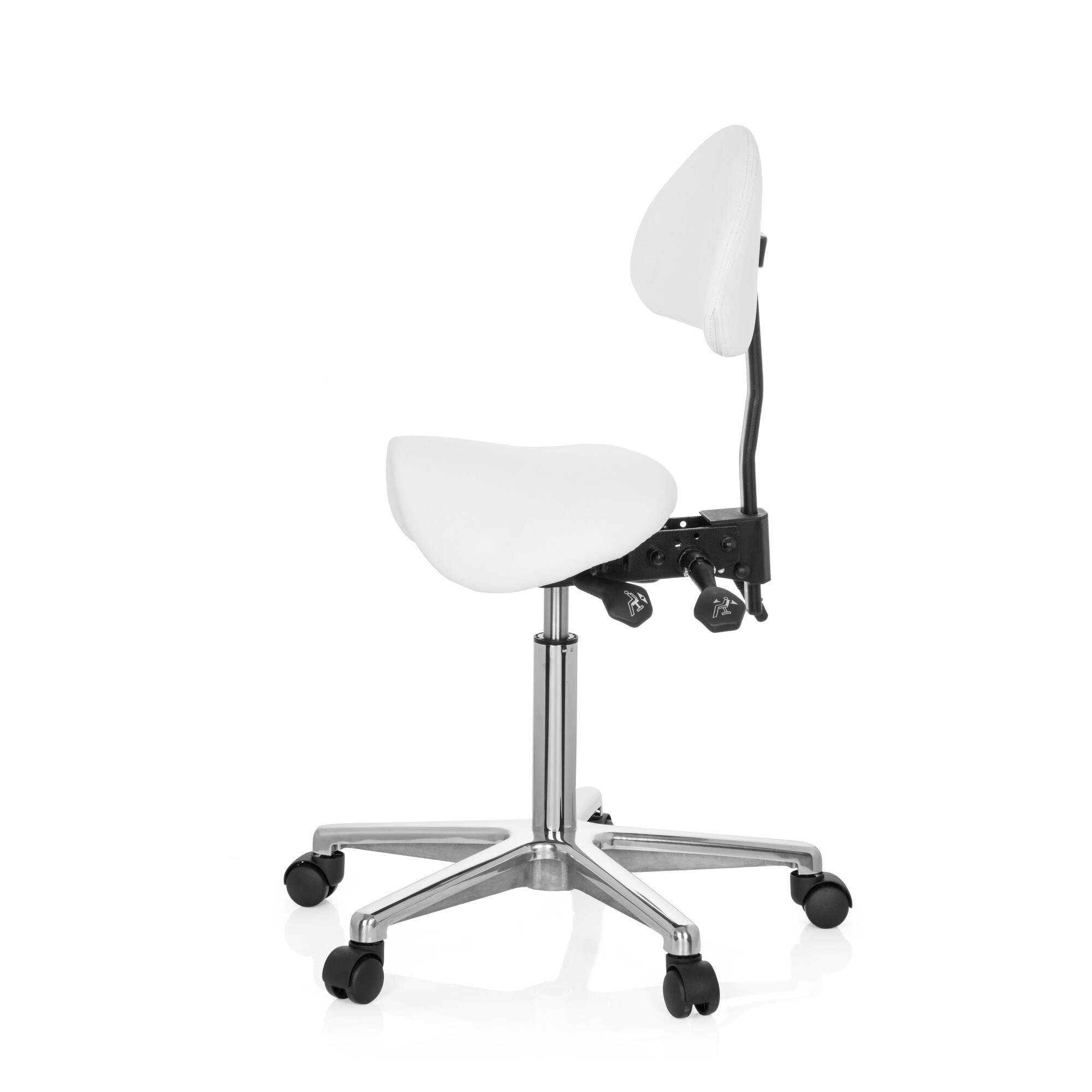 Sattelhocker TOP WORK 20 Kunstleder ohne Armlehnen hjh OFFICE