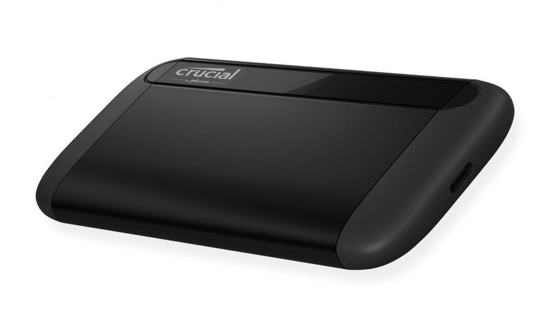 Crucial X8 PORTABLE - 1 To - USB 3.1 Type A et Type C