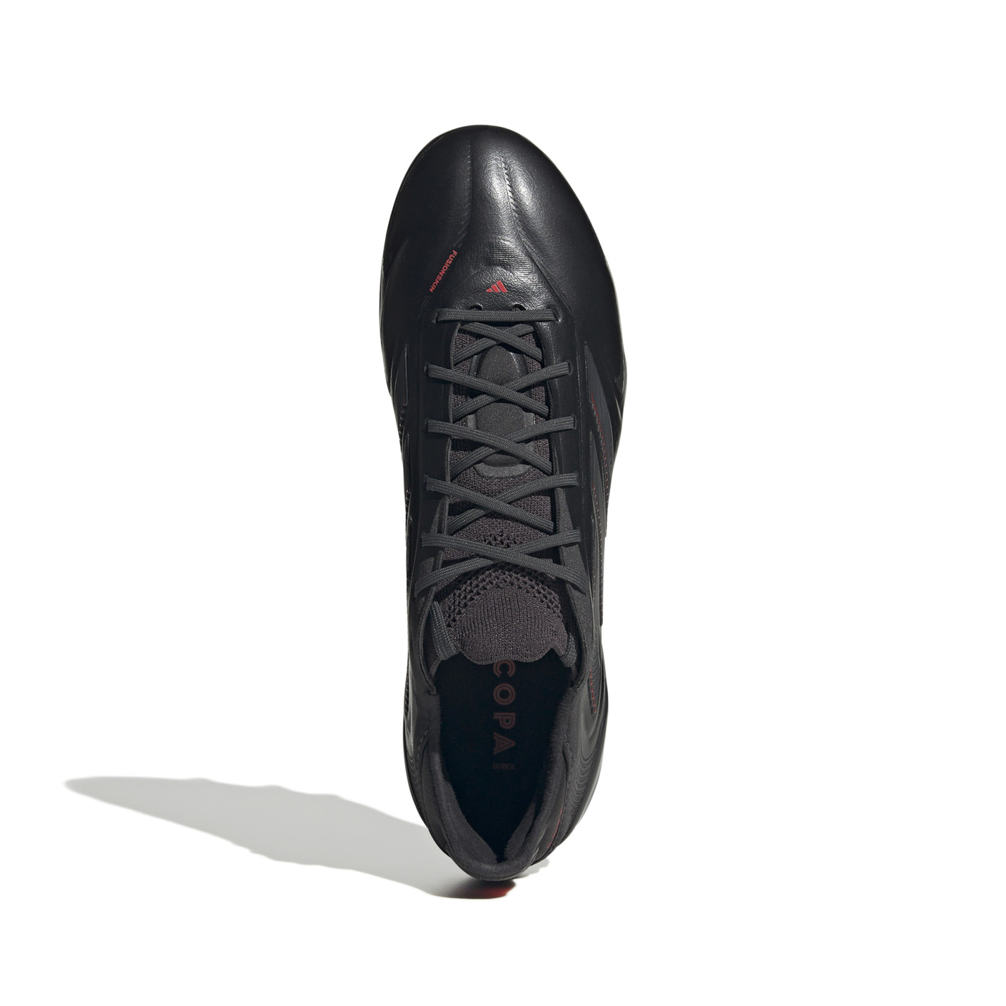 Adidas Copa Pure III Elite Gras Voetbalschoenen (FG) Zwart Donkergrijs Rood