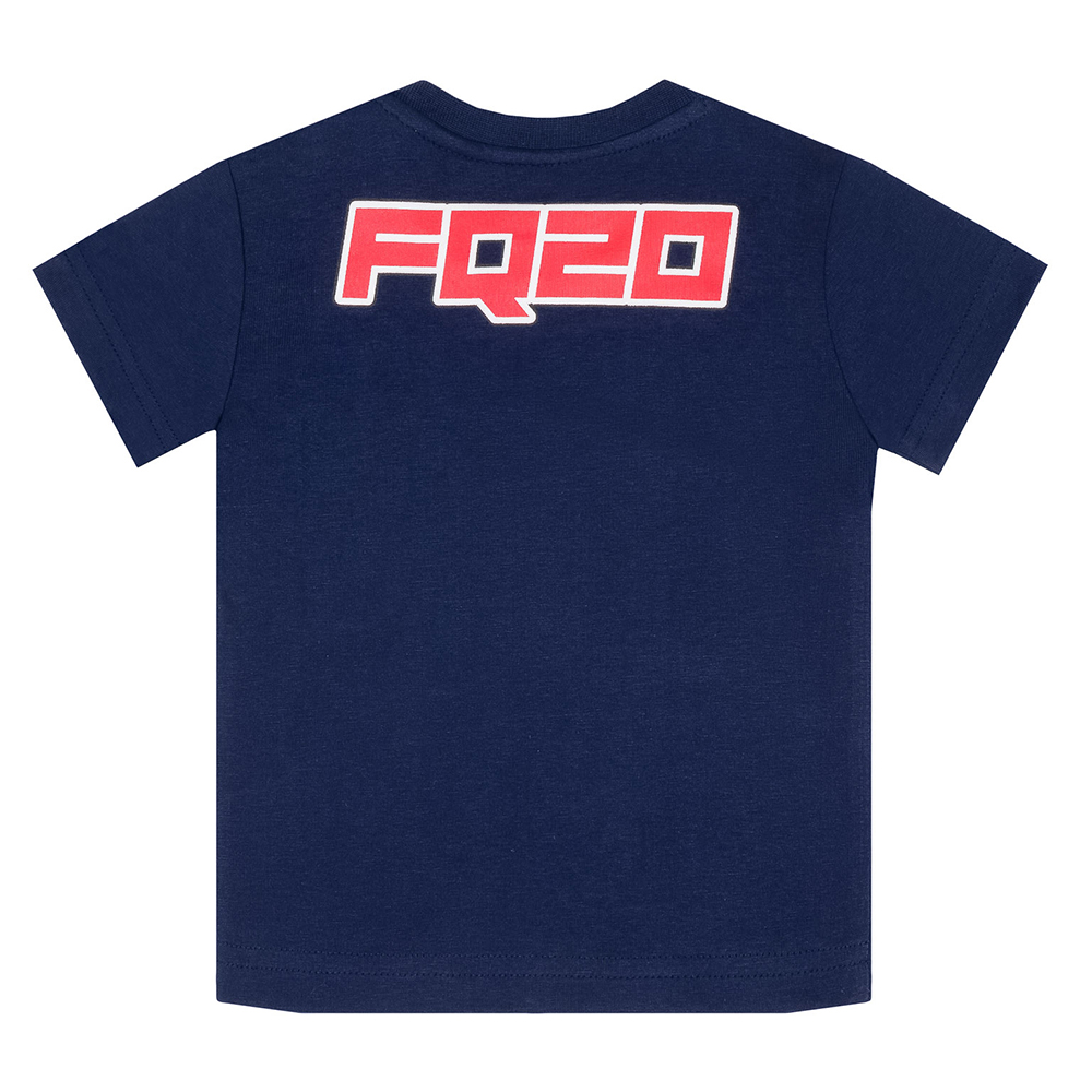 Fabio Quartararo - T-shirt bébé 20 Bleu / Rouge