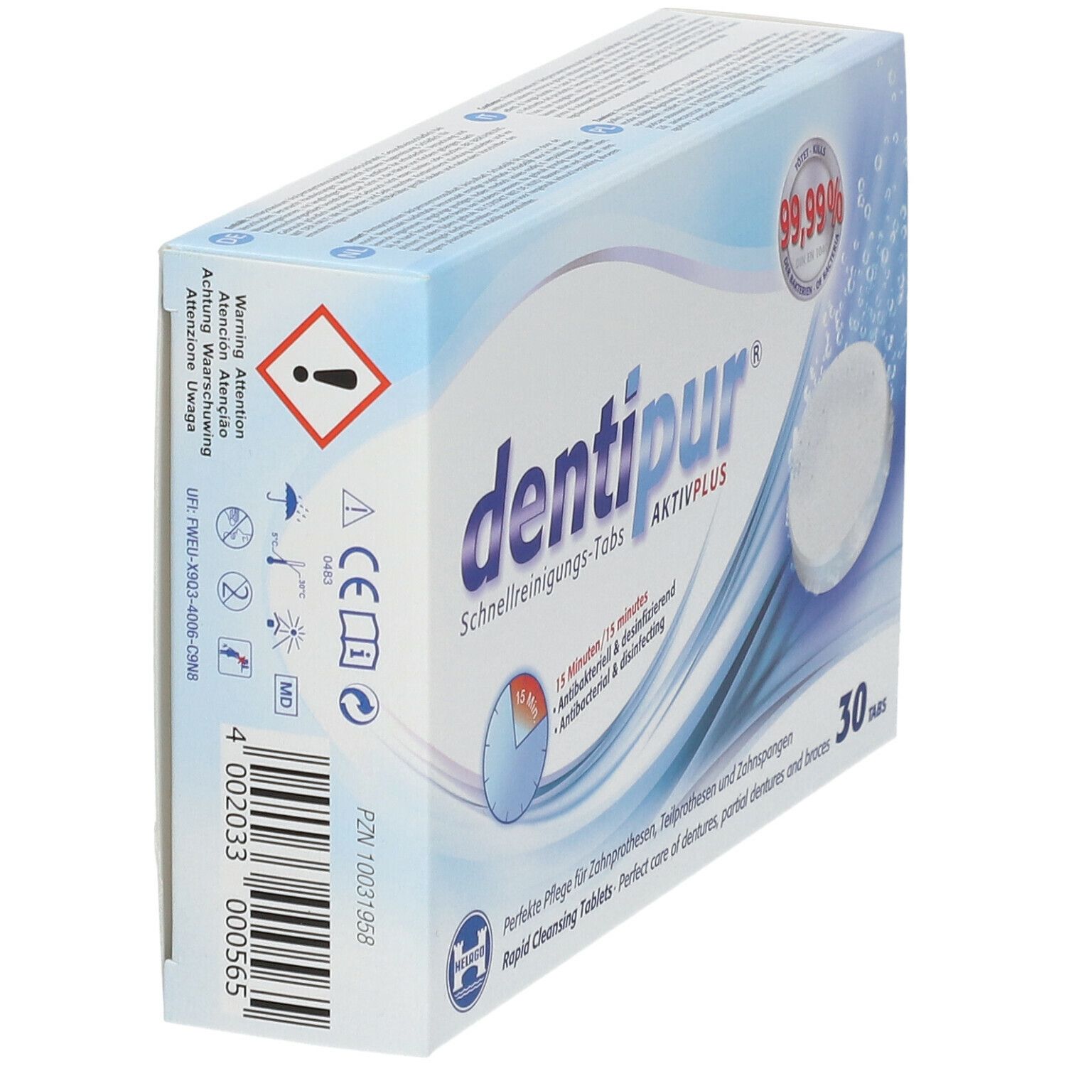 dentipur® Schnellreinigungstabletten