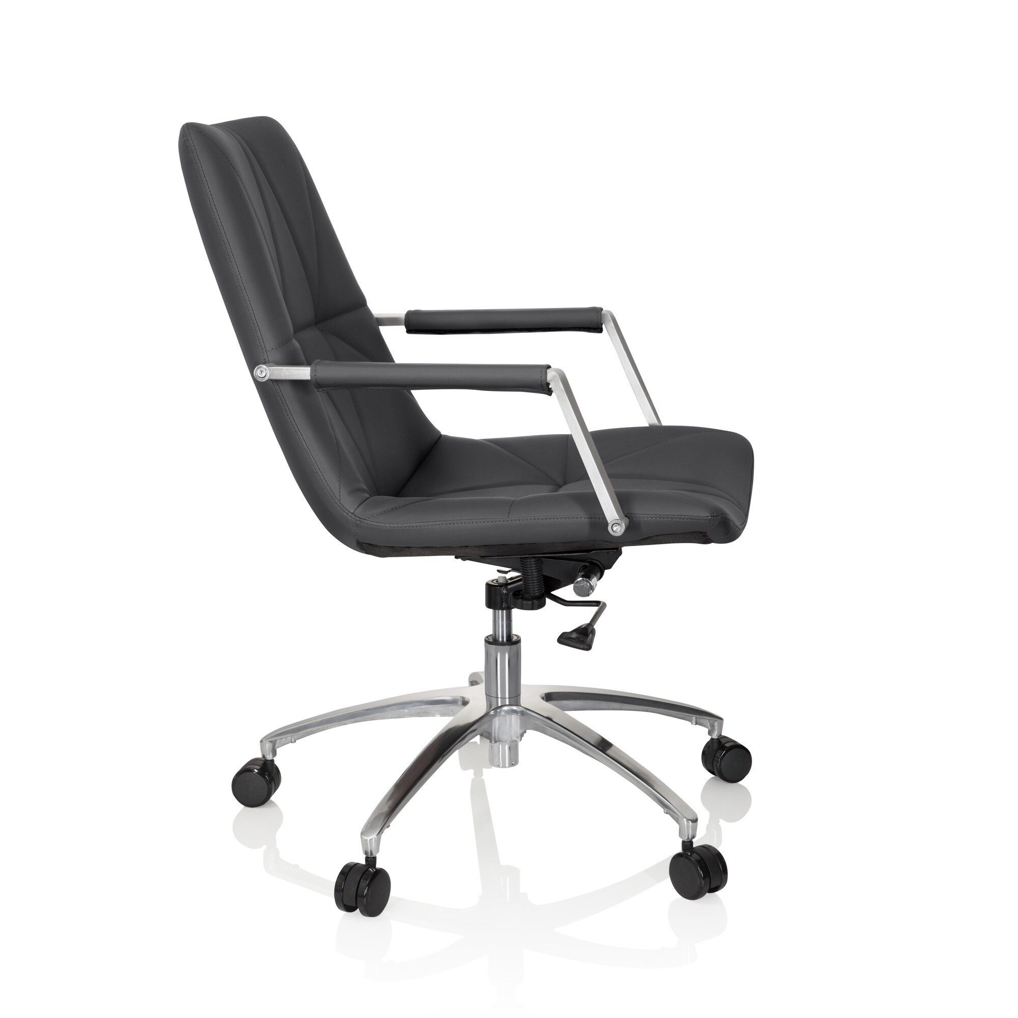 Home Office Bürostuhl SARANTO II Kunstleder mit Armlehnen hjh OFFICE