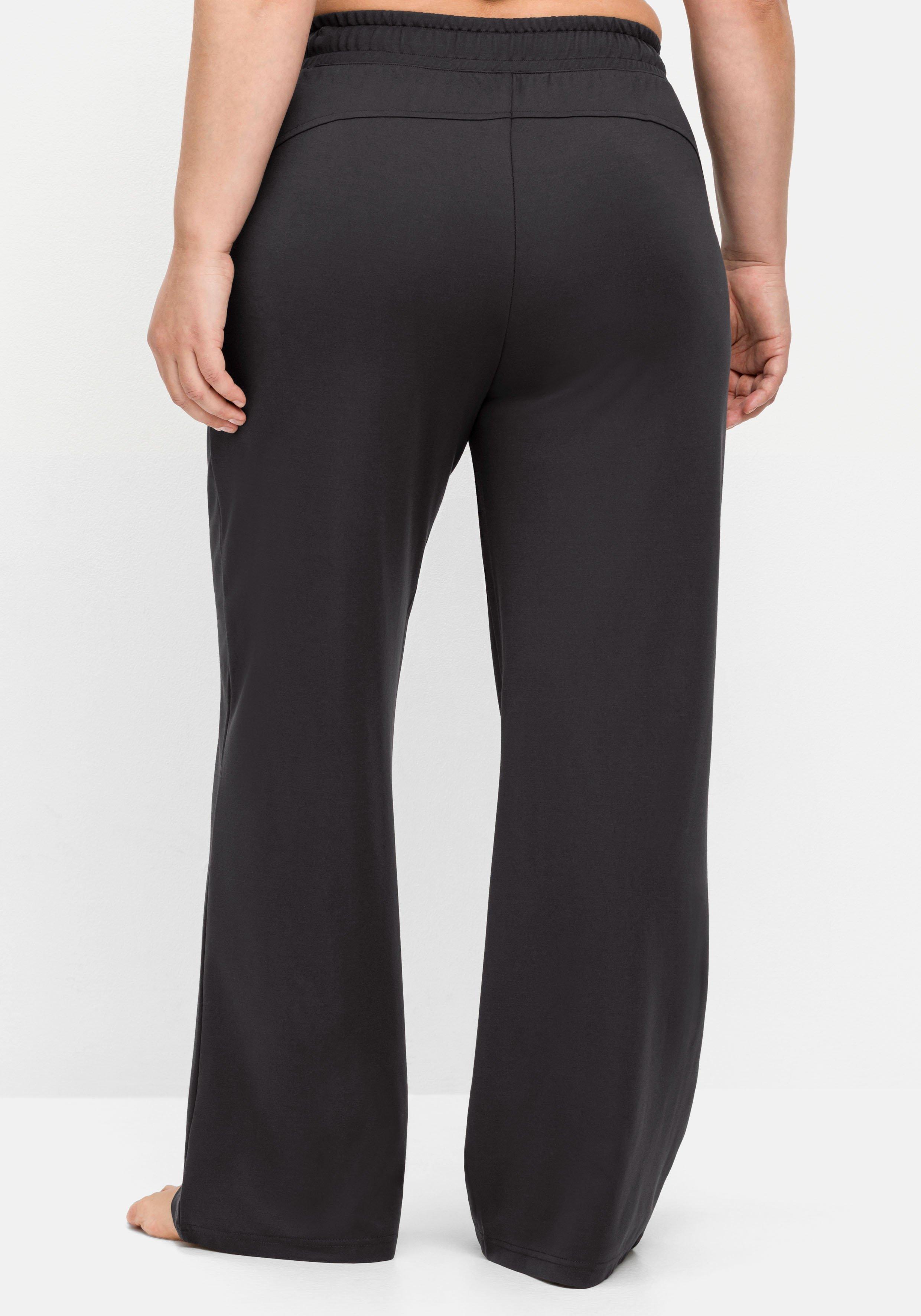 Sporthose aus Funktionsmaterial, mit Gummibund
