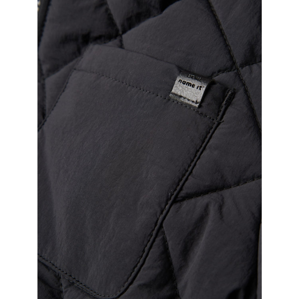 Køb Name It Black Marlin Quilt Termojakke Tb