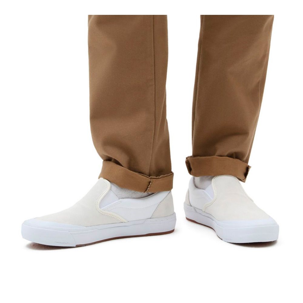 Vans BMX SLIP-ON - Sneakers Homme marshmallow/white