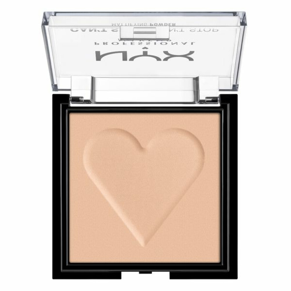 NYX Can't Stop Won't Stop Mattifying Pressed Powder Light Medium6 gr