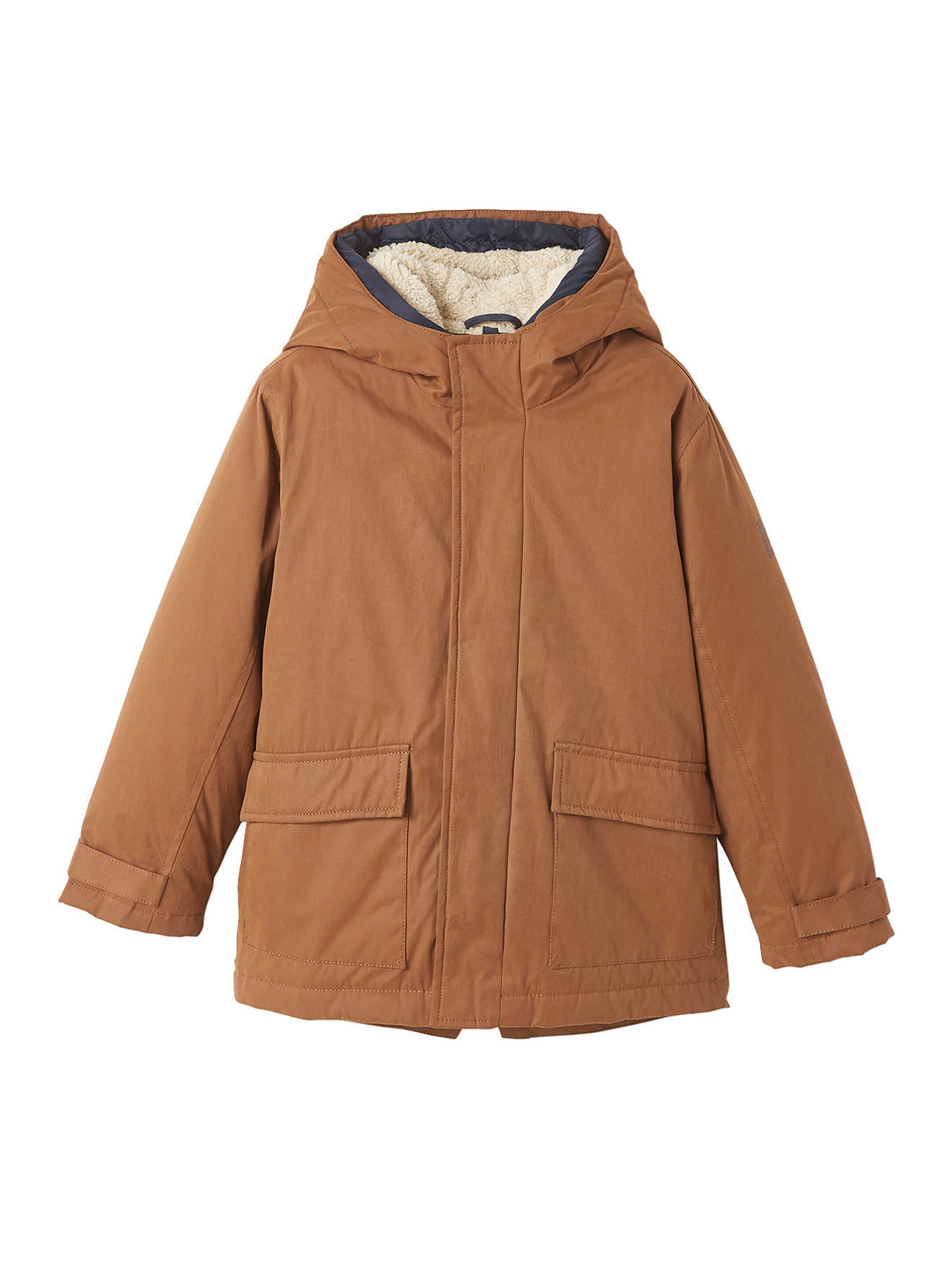 Vertbaudet Jungen 3-in-1-Jacke mit Recycling-Polyester braun