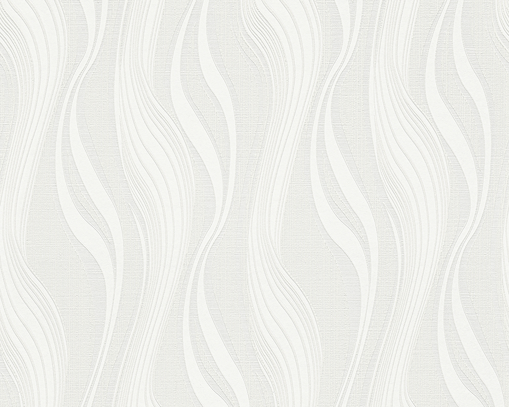Vliestapete SIMPLY WHITE 3 - weiß - 10 Meter