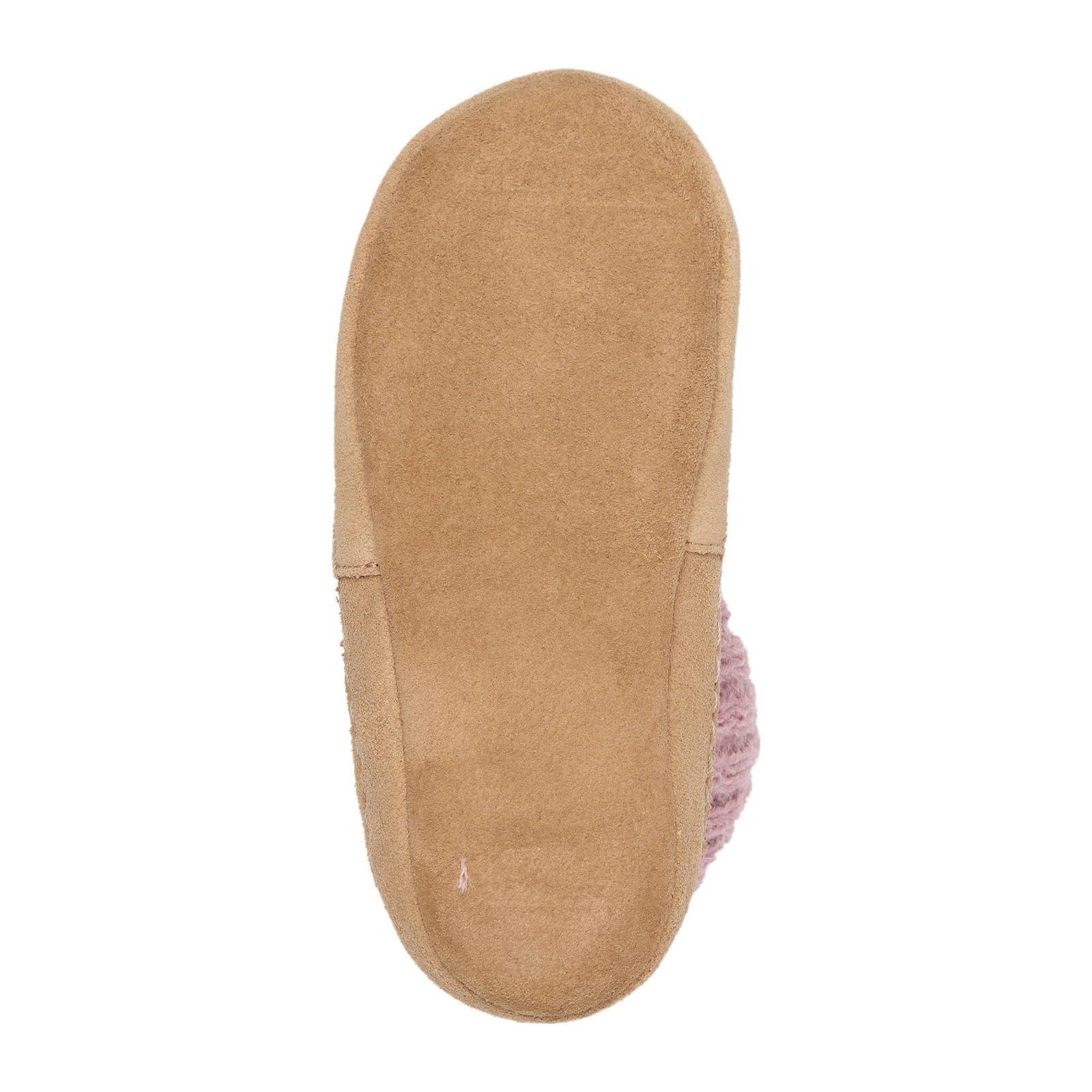 Bergstein wollen pantoffels roze