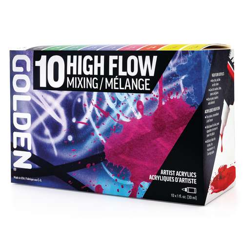 GOLDEN High Flow Acrylfarbe, Mixing-Set