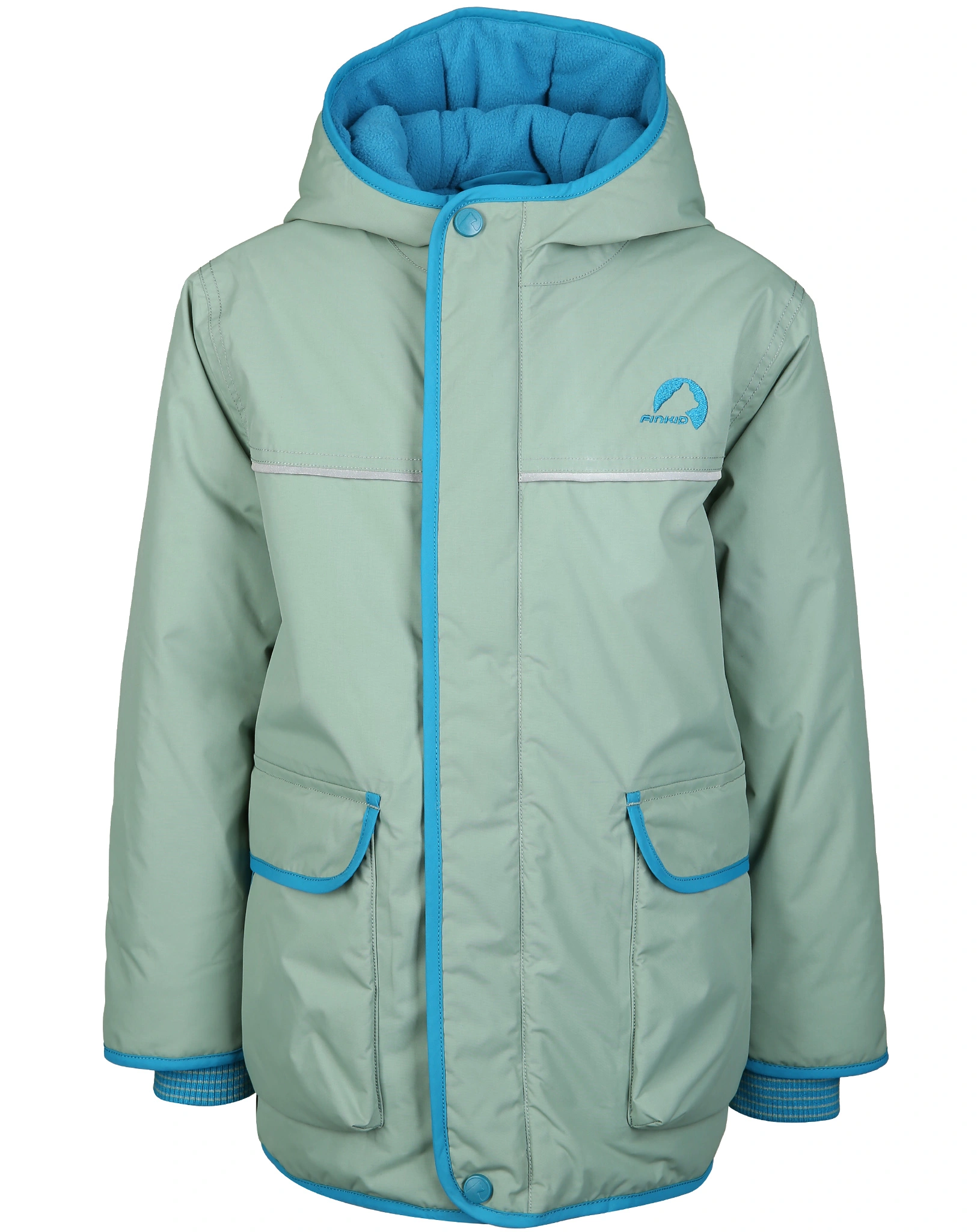 Winterparka TALVI SPORT mit Schneefang in green bay/mosaic