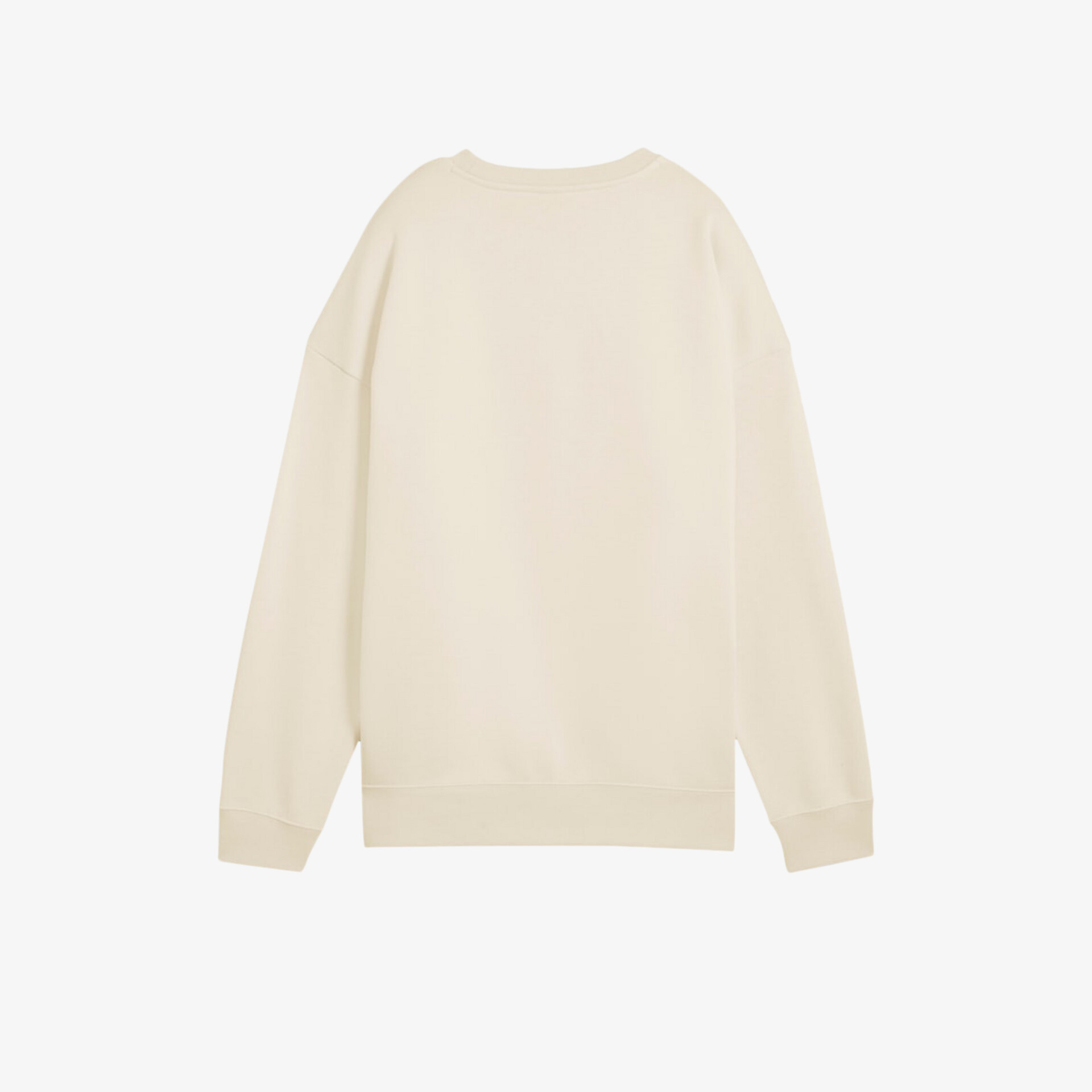 PUMA ESS Crew Oversized Damen Hoodies & Sweater weiß