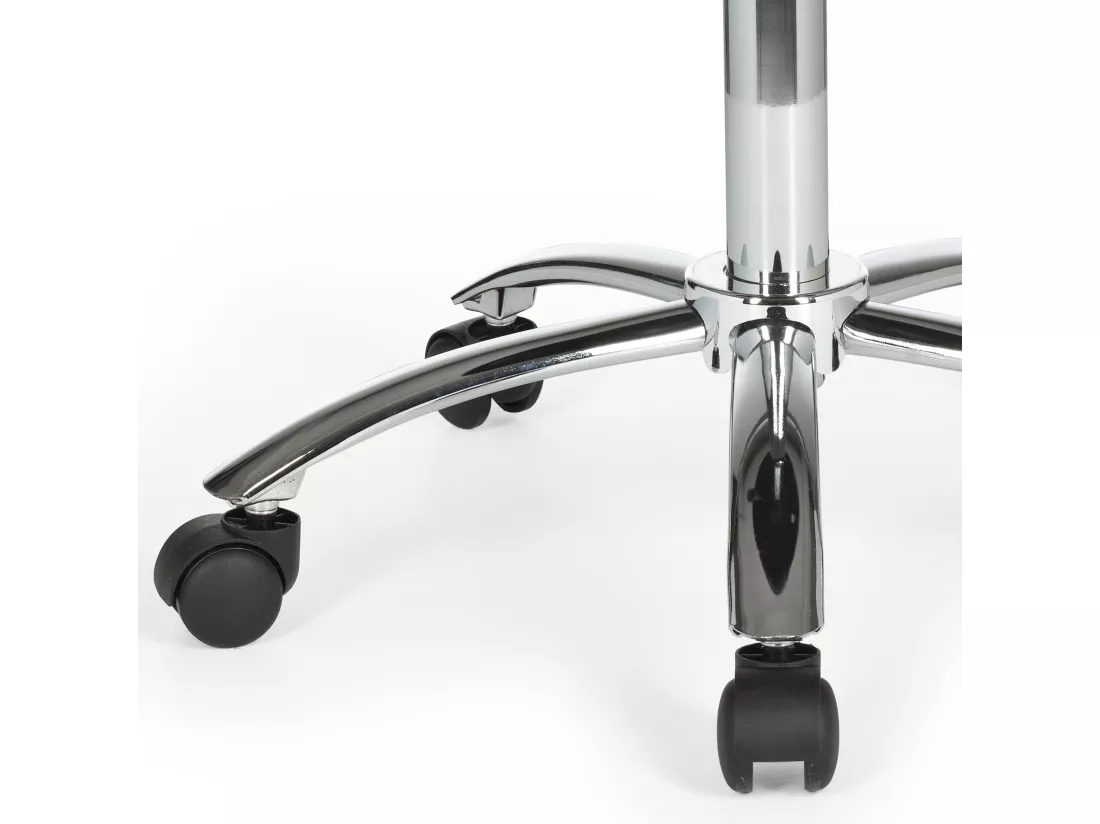 Design Tabouret à Roulettes Pivotant 360° Rembourré Tabouret de bureau