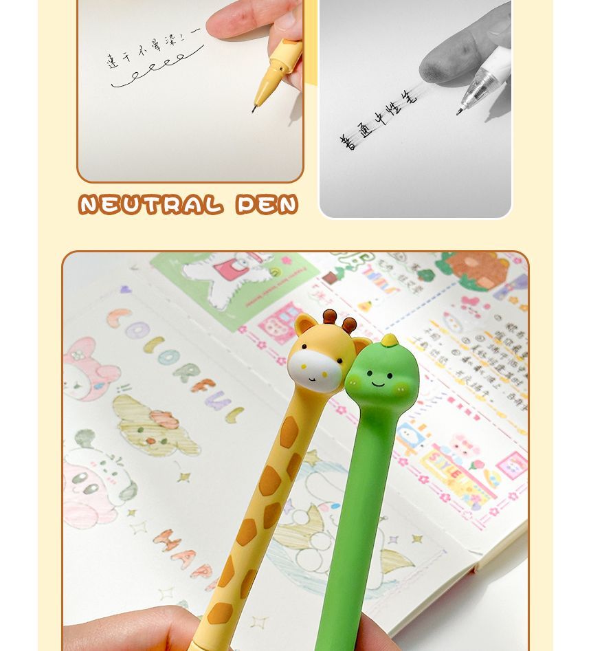 Klasse 302 - 0,5 mm Cartoon dierenpen