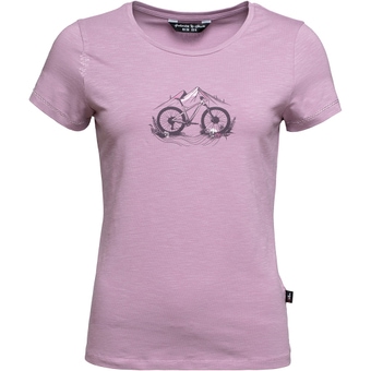 Chillaz Gandia Mountainbike Flowers T-Shirt Violet Damen