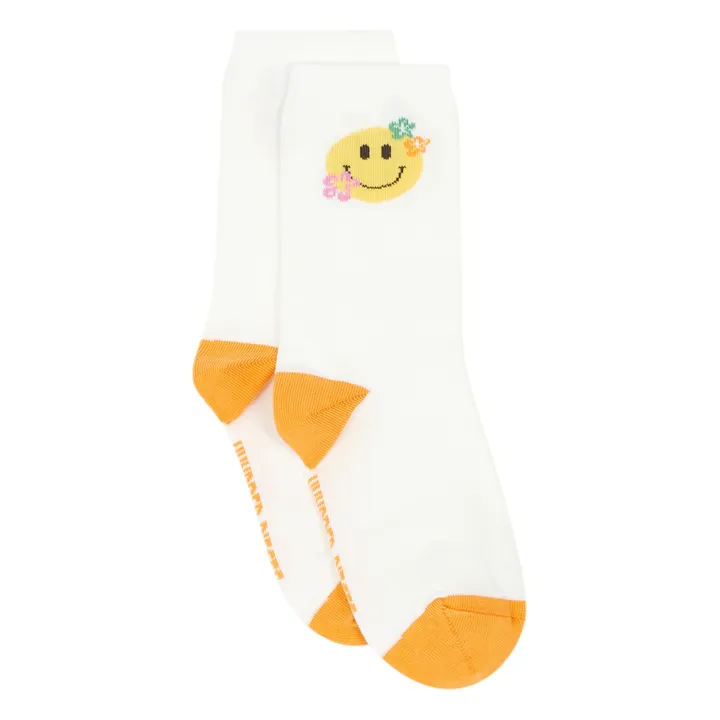 Hundred Pieces Chaussettes Hippie Girl | Blanc