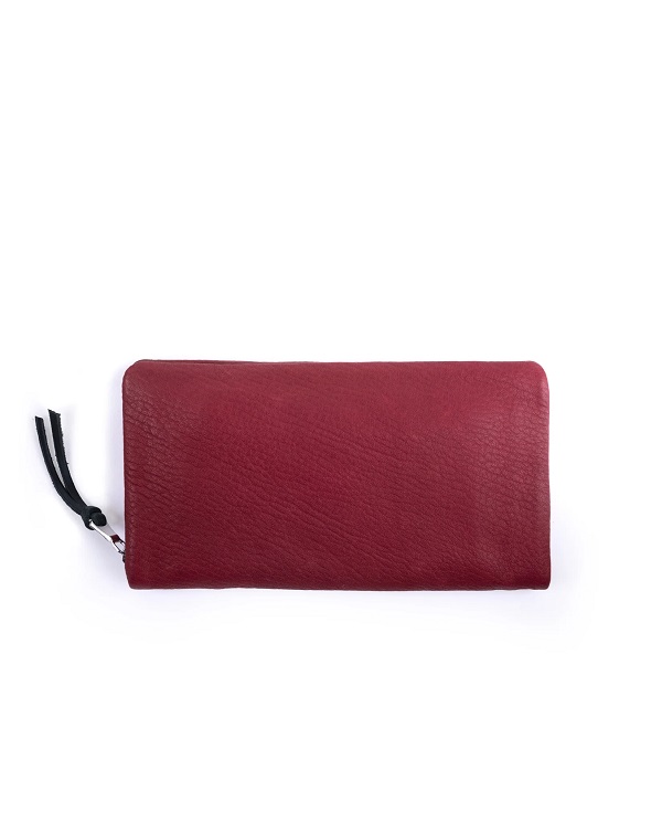 Soft wallet zip large CHACORAL /44 nautic