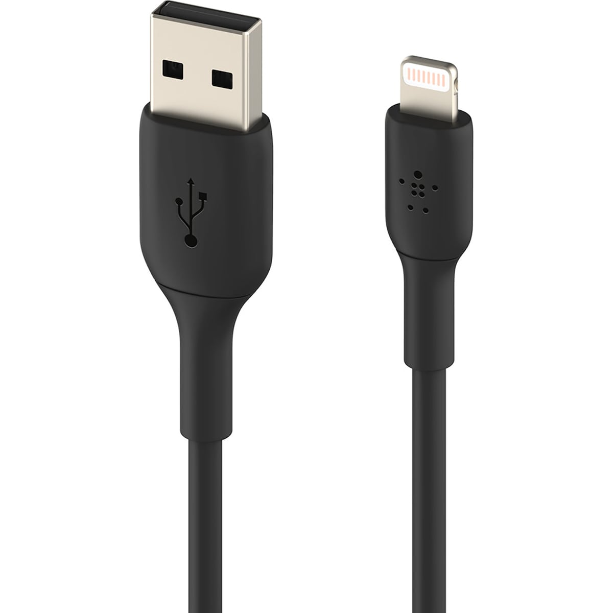 Belkin USB-A to Lightning, Black (0.15m)