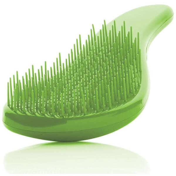 Brosse à cheveux démêlante Ionic Kolor Tangle verte