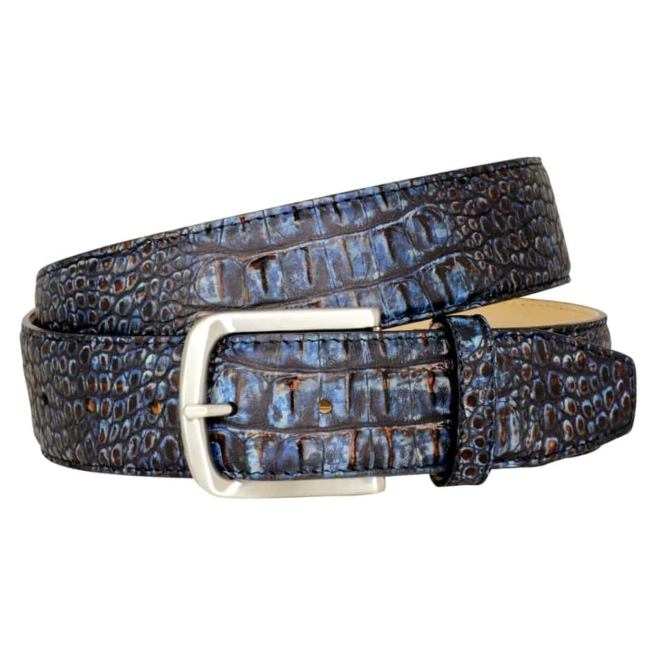 LINDENMANN Gürtel Gürtel in Blau