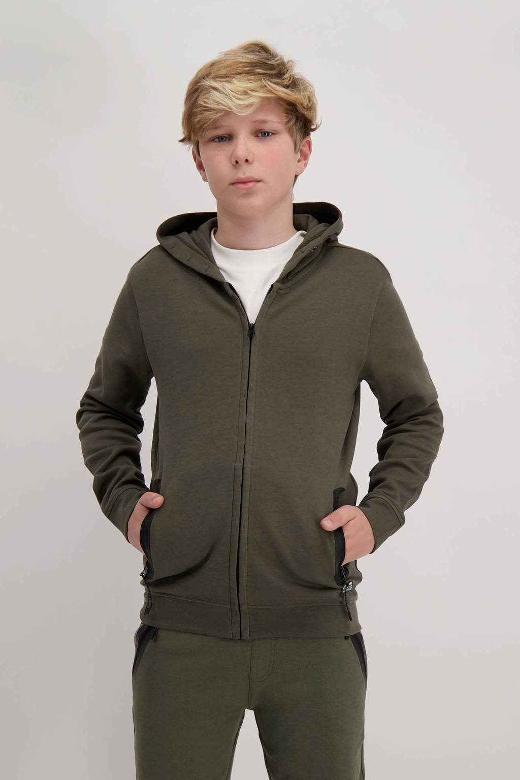 Cars vest Iscar legergroen