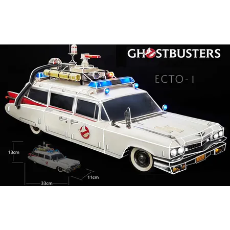 Revell 3D Puzzle Ghostbusters Ecto-1, 120 Teile