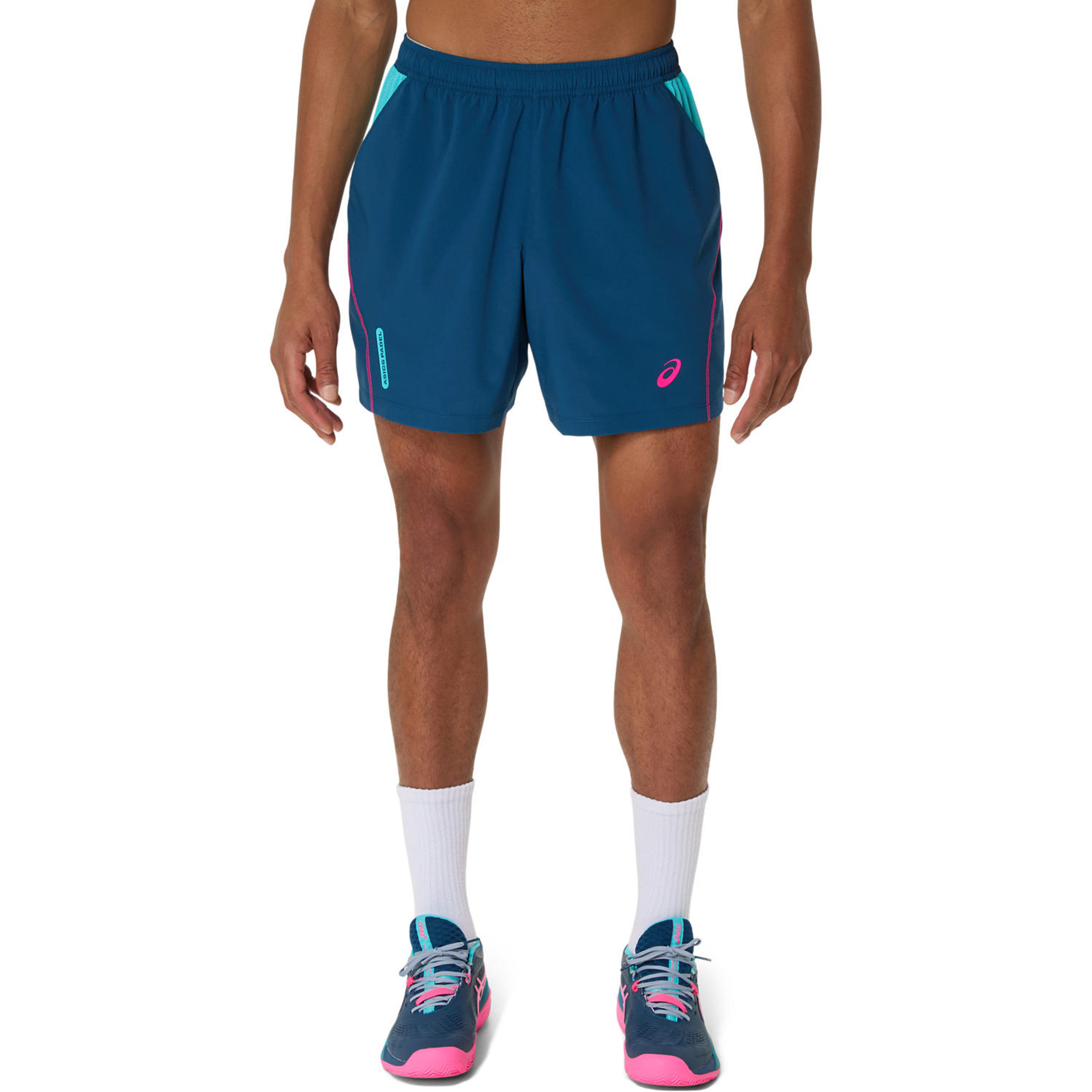 ASICS Court 7in Shorts Hommes - Bleu Foncé