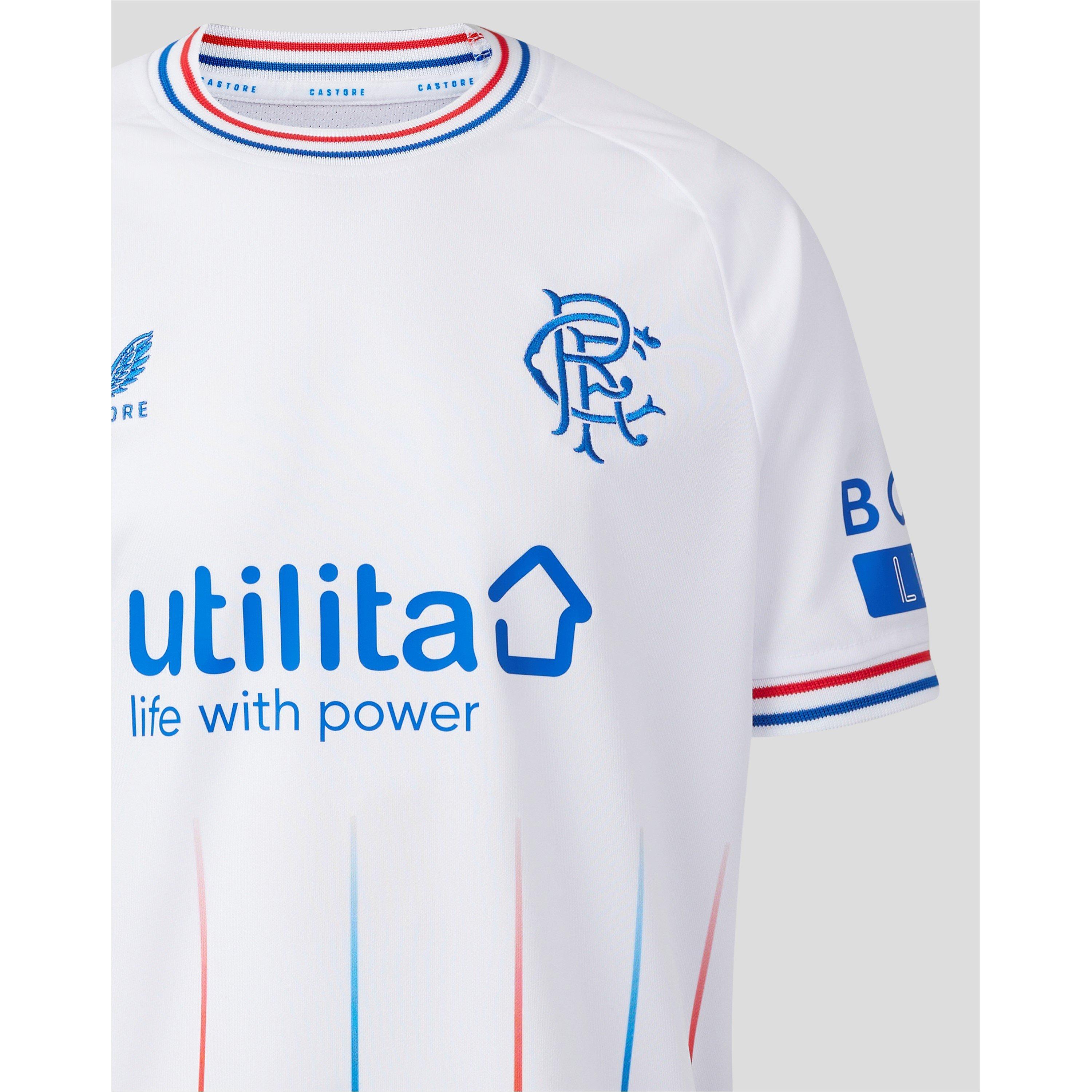 Castore Castore Rangers Away Shirt 2023 2024 Juniors