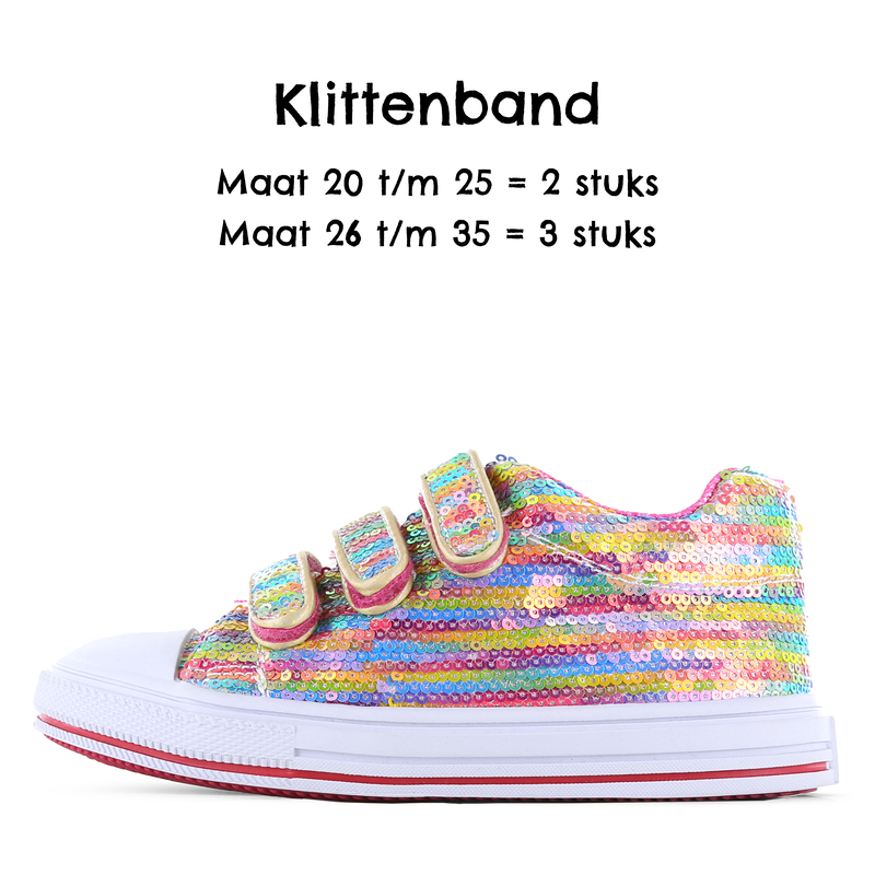 Go Bananas Sneaker Klettband - Regenbogen