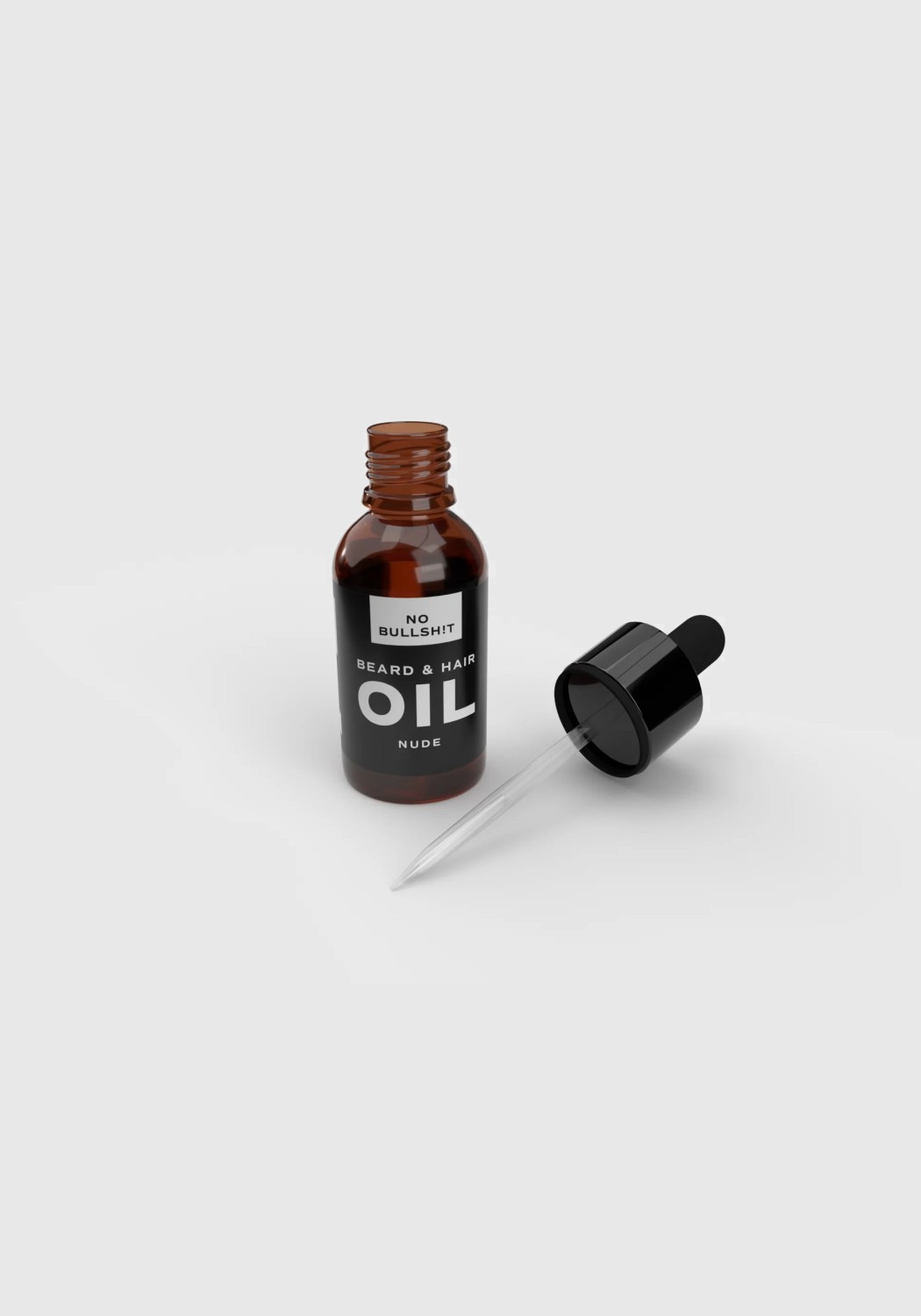 No Bullsh!t Bart- und Haaröl Beard & Hair Oil Nude