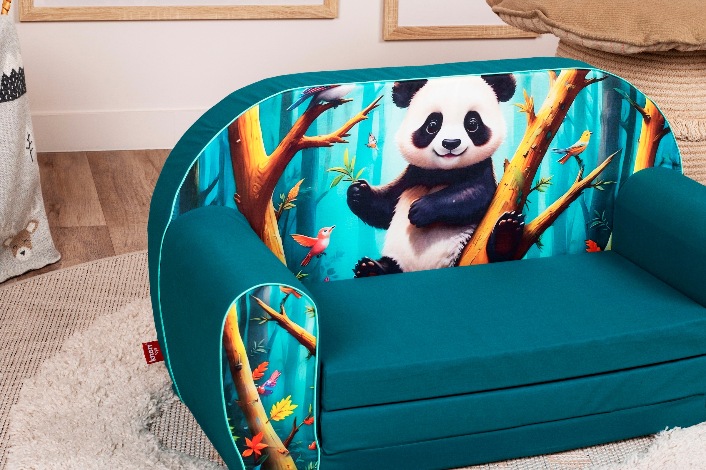 Knorrtoys® Sofa »Lucky panda« für Kinder; Made in Europe