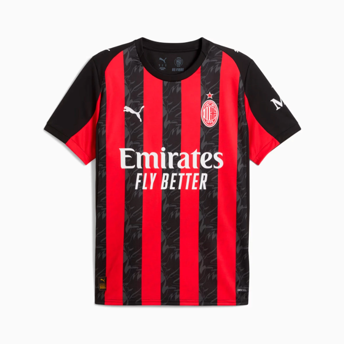 Camisola Puma AC Milan Primeiro Equipamento 2025-2026