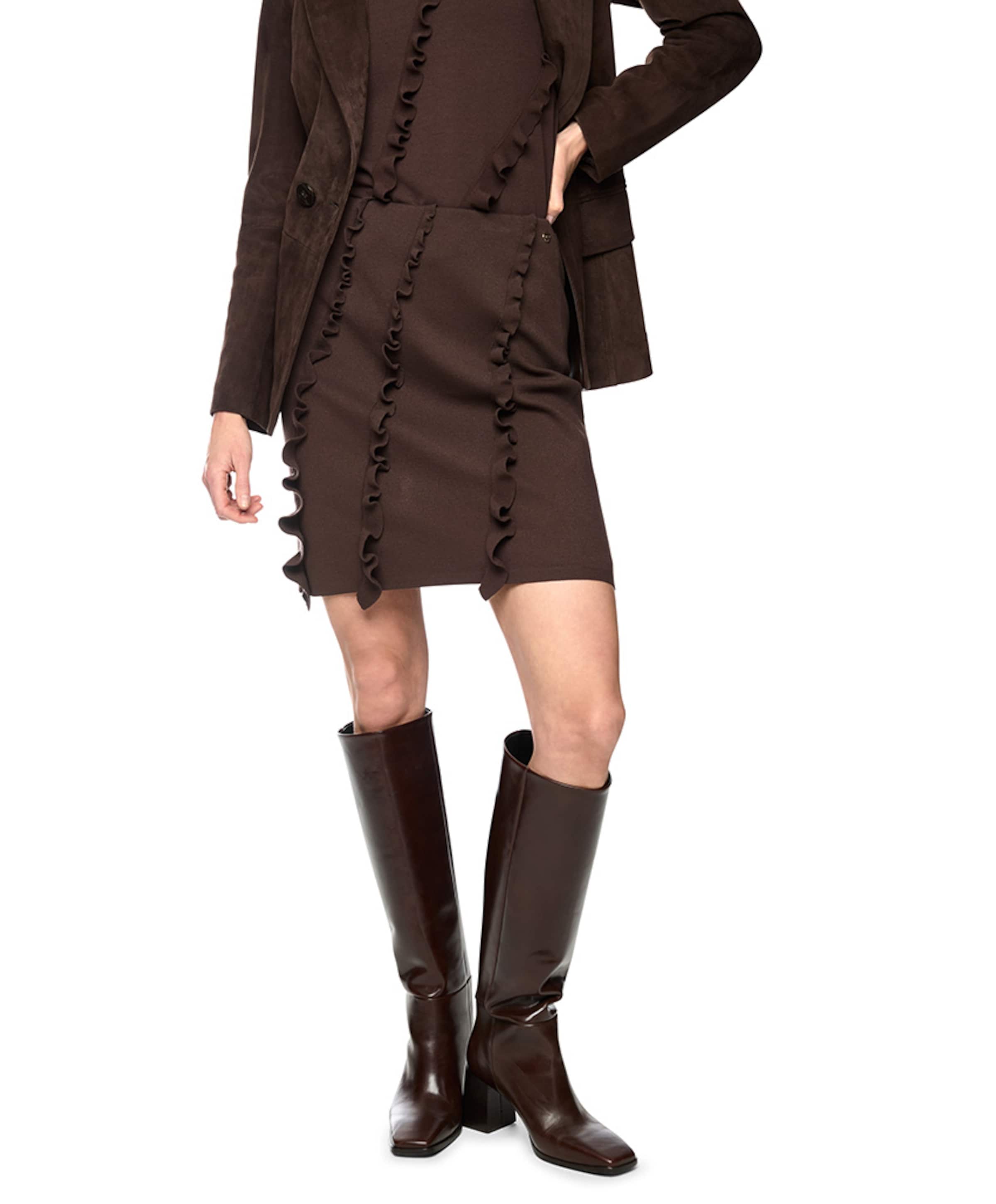Marc Cain Dames rok bruin