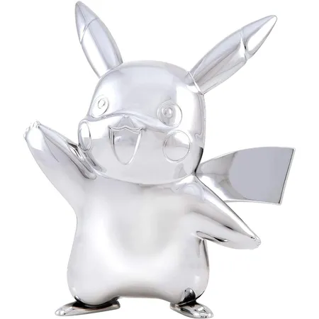 Pokemon 25th Celebration Pikachu Figur 7,6 cm Silber