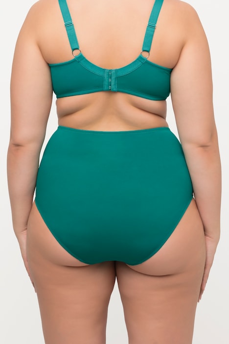 Maxislip, Spitze, High Waist, Mikrofaser