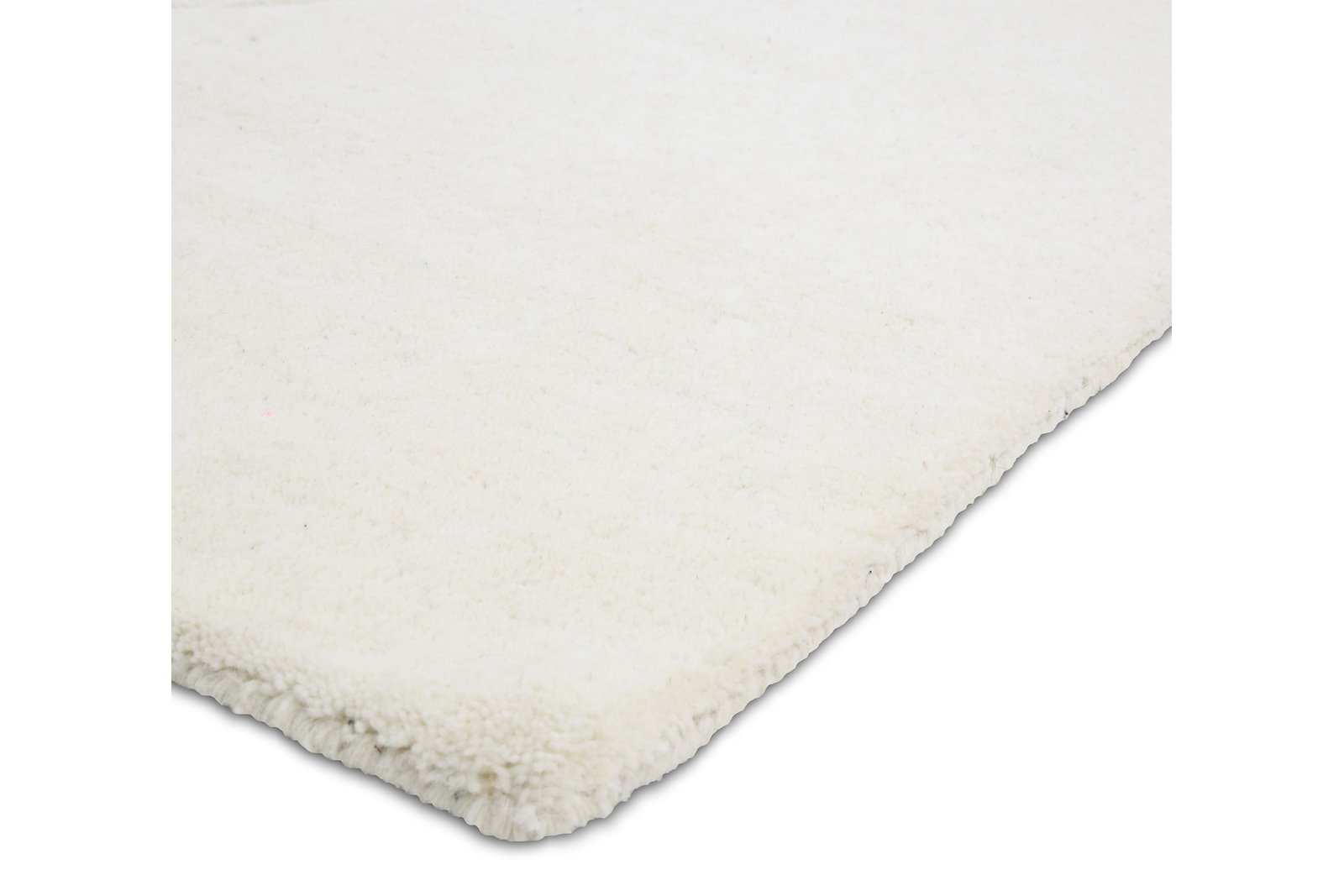 Bari gulvteppe 160x230 Hvit 160x230cm viskose håndlaget