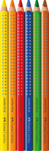 Faber-Castell Buntstift Jumbo Grip 6er Kartonetui